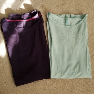 Lululemon set of 2 long sleeves, size 4